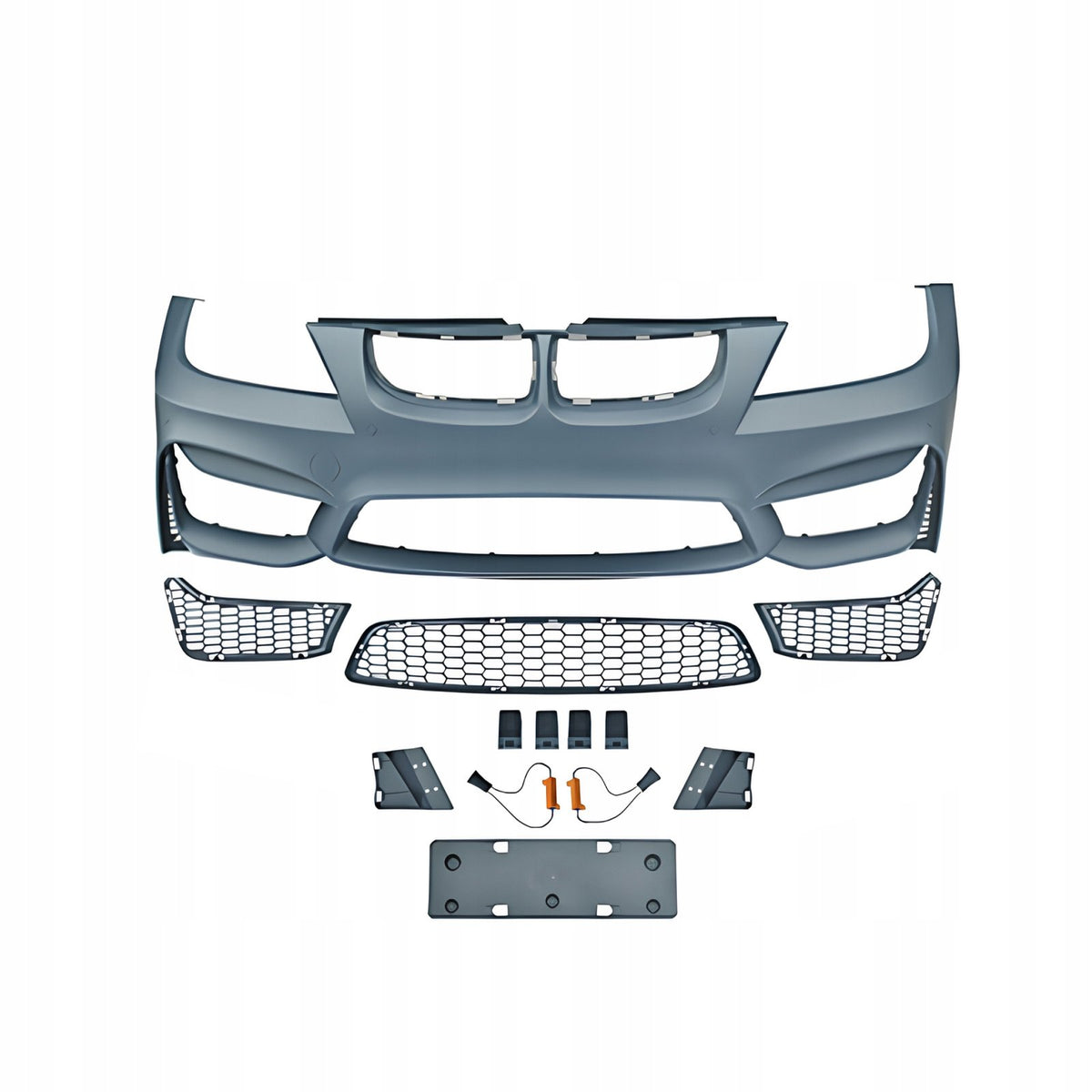 Bodykit Zderzaki Progi BMW E90 LCI (F80 Styl, z PDC)