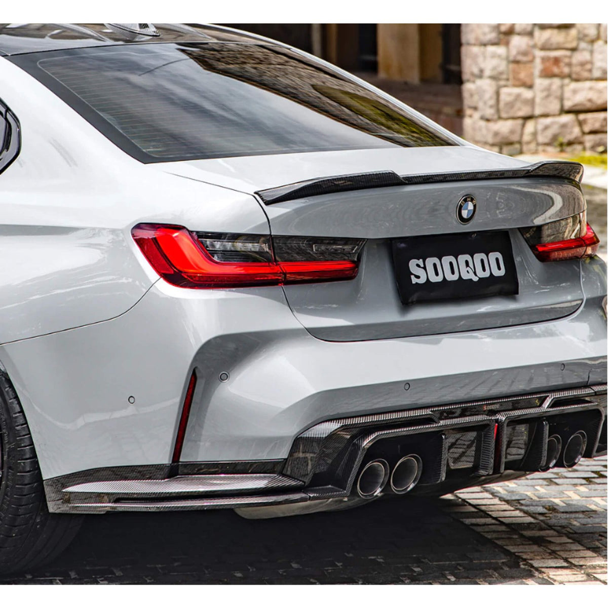Karbonowe Dyfuzory Boczne BMW M4 G82 G83 SQ Style