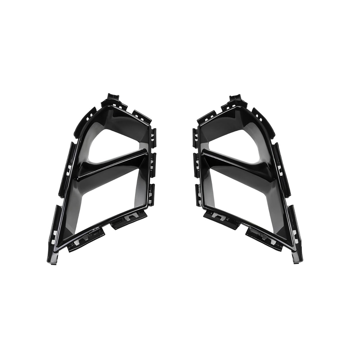 Wloty Przedniego Zderzaka M-Performance styl – BMW M3 G80/G81, M4 G82/G83, Czarny Połysk