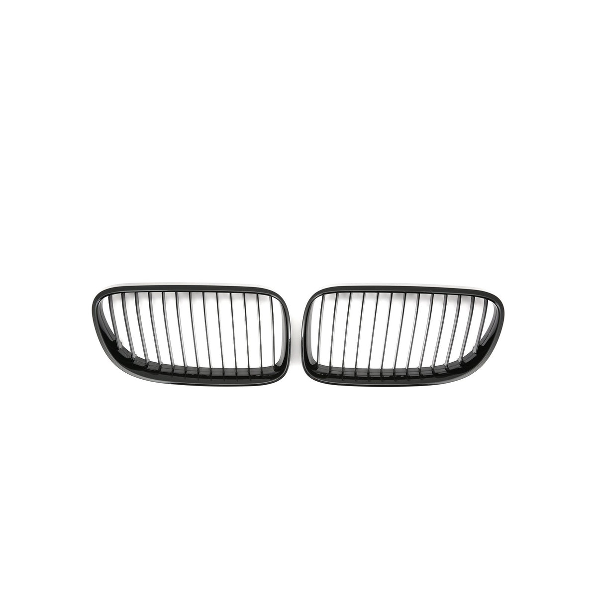 Atrapa Nerki Grill BMW Serii 3 E92 / E93 LCI (2010–2013) | 1 ŻEBRO | Czarny Połysk
