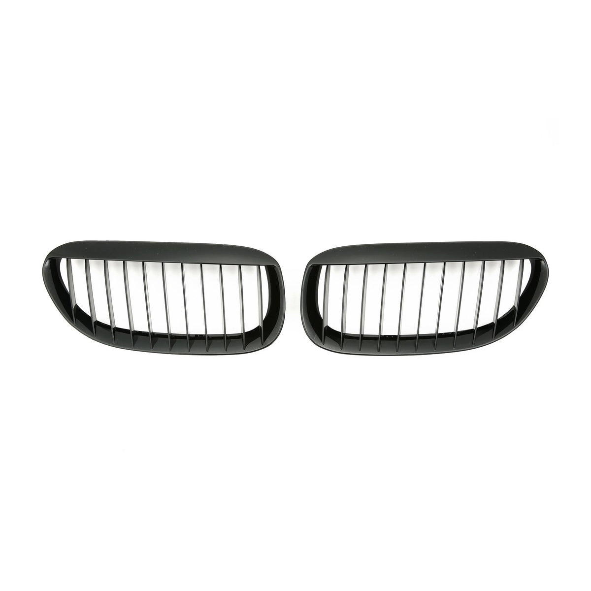 Atrapa Nerki Grill E63 BMW CZARNY POŁYSK 1 ŻEBRO 6 SERIES (2003–2010) PRE-LCI / LCI