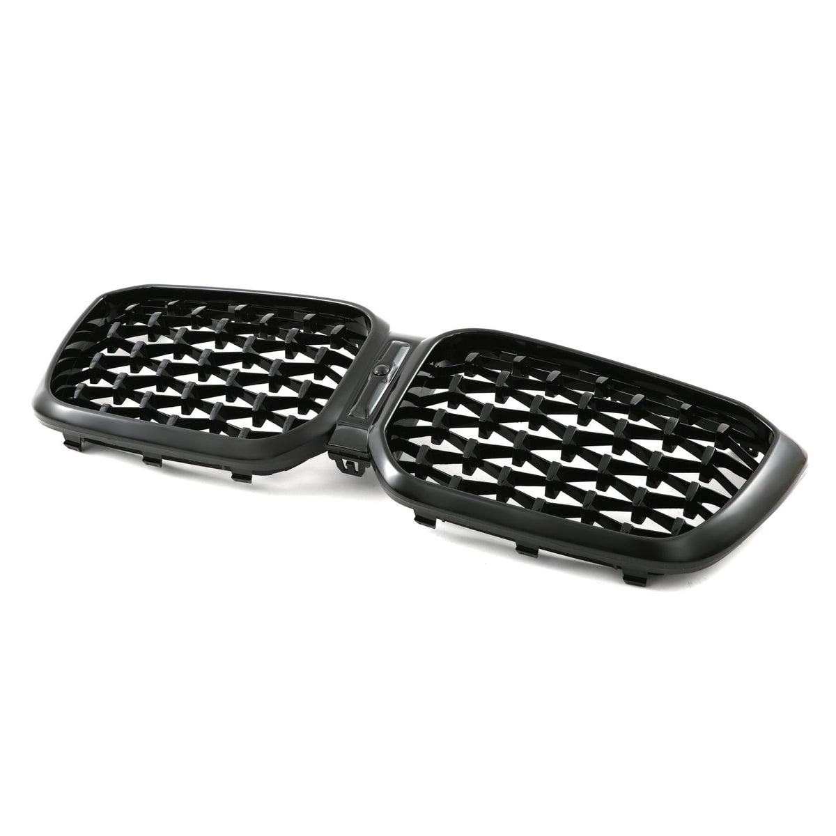 Atrapa Nerki Grill BMW X3/X4 G01/G02 LCI BLACK DIAMOND + CZARNA RAMKA (2021–ON)