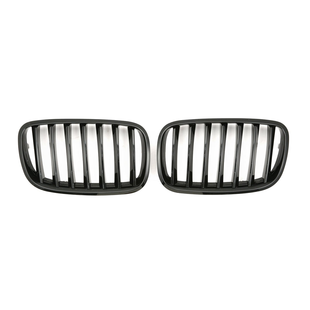 Atrapa Nerki Grill CZARNY POŁYSK do BMW X5 E70 / X6 E71 – MP-Style (2006-2013)