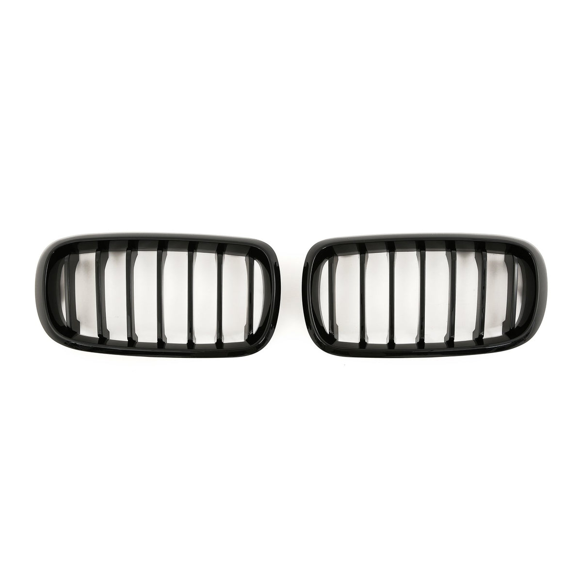 Atrapa Nerki Grill F15/F16 BMW CZARNY POŁYSK 1 ŻEBRO X5/X6 (2013–2019)