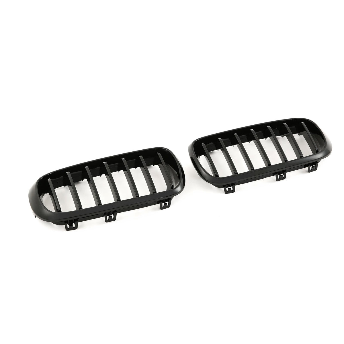 Atrapa Nerki Grill F15/F16 BMW CZARNY POŁYSK 1 ŻEBRO X5/X6 (2013–2019)