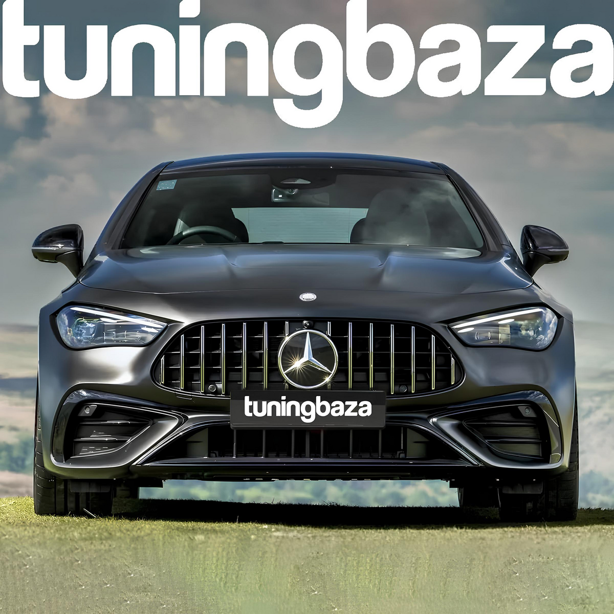 Atrapa Grill PANAMERICANA GT Mercedes CLE C236 Coupé / A236 Cabrio 2023-ON