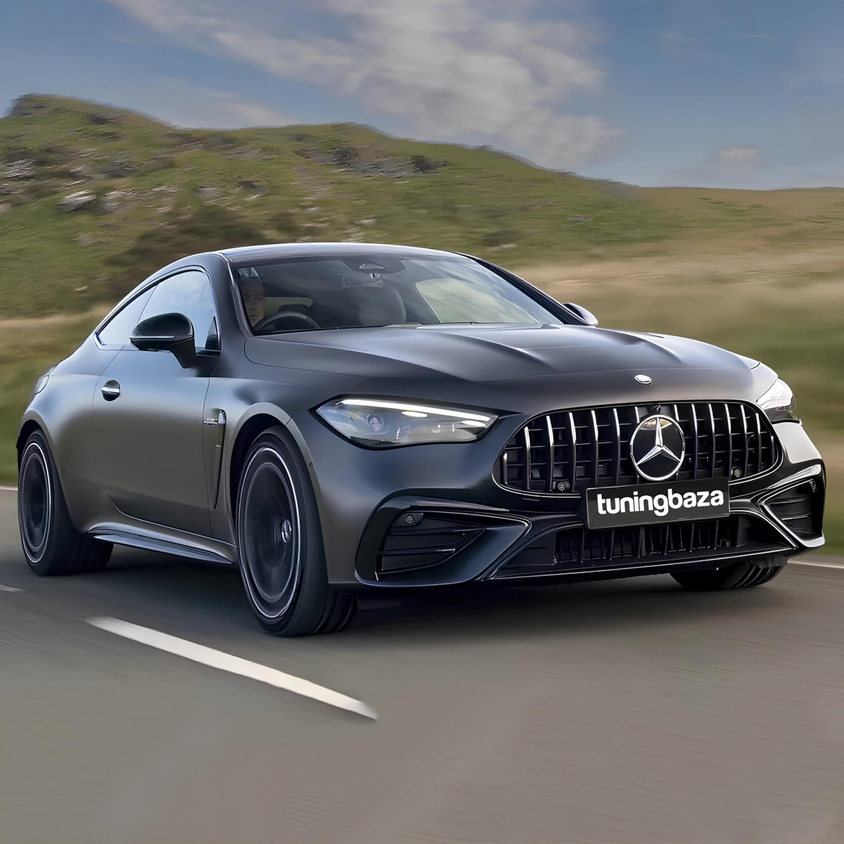 Atrapa Grill PANAMERICANA GT Mercedes CLE C236 Coupé / A236 Cabrio 2023-ON