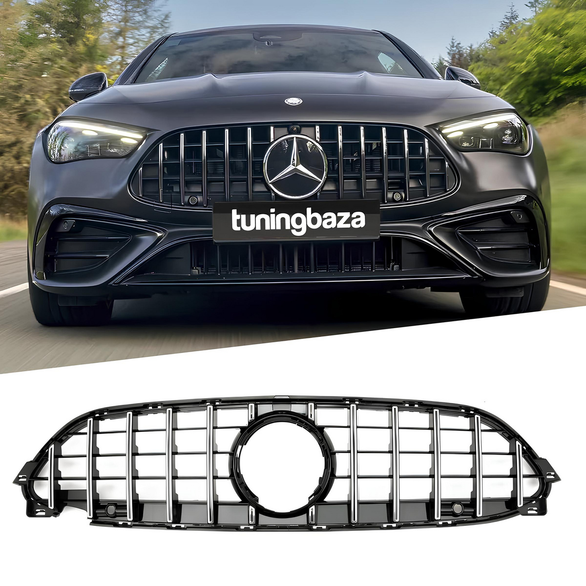 Atrapa Grill PANAMERICANA GT Mercedes CLE C236 Coupé / A236 Cabrio 2023-ON