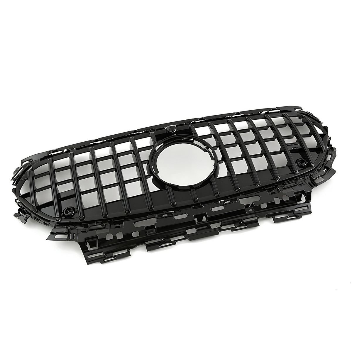 Atrapa Grill Mercedes E-Class W214/S214/X214 2023–ON (SA-5B6 – podświetlany grill) GT STYLE ALL BLACK