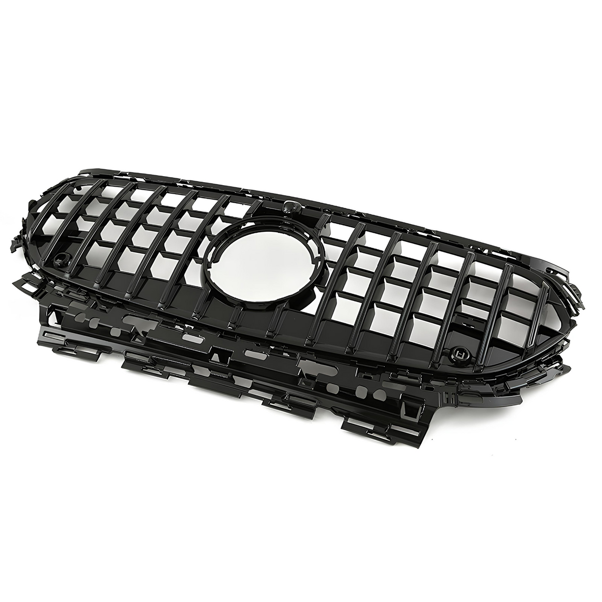 Atrapa Grill Mercedes E-Class W214/S214/X214 2023–ON (SA-5B6 – podświetlany grill) GT STYLE ALL BLACK