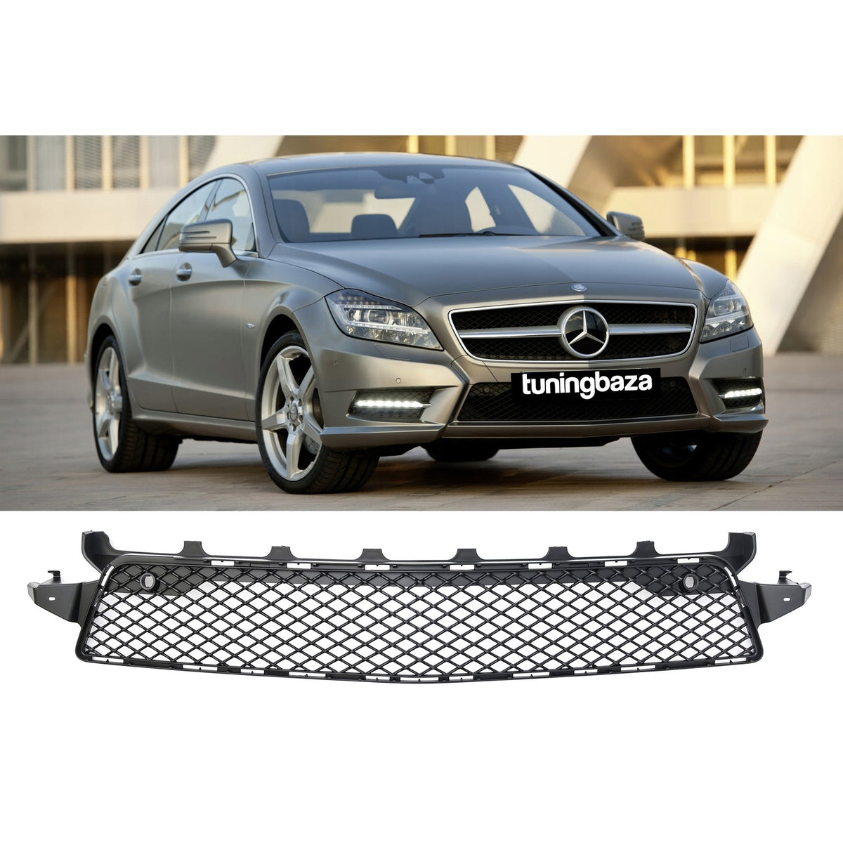 Dolna Kratka Zderzaka Mercedes CLS C218/X218 (2011–2014) GT-Style TYLKO DO ZDERZAKA AMG