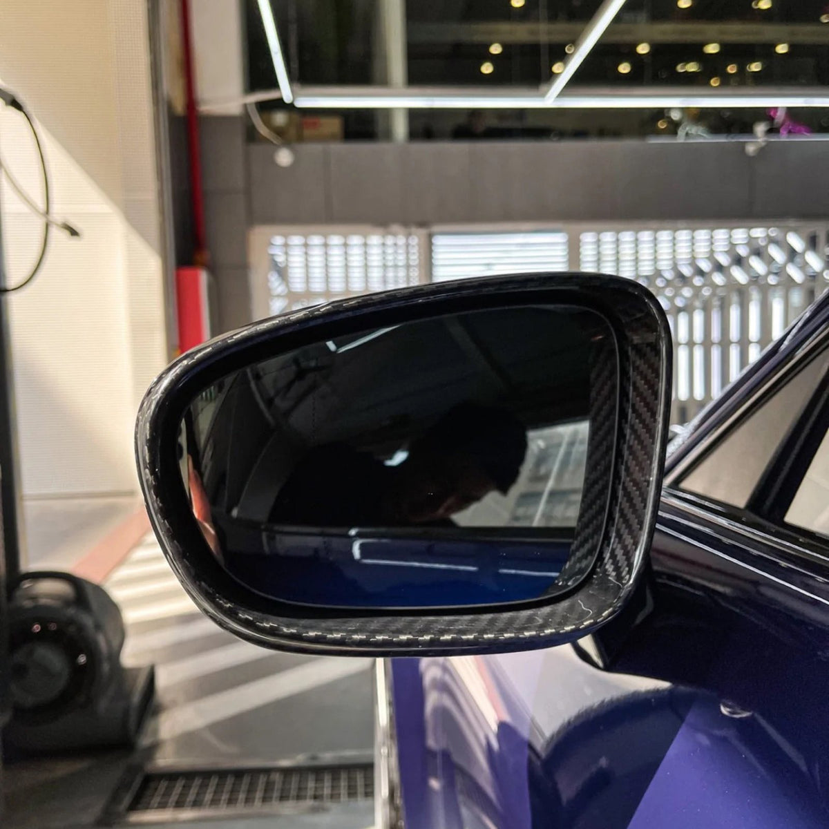 Karbonowe Nakładki na Lusterka Porsche 9J1 Taycan / 911 992 (2019-2023) – Styl OEM/Carbon Fiber