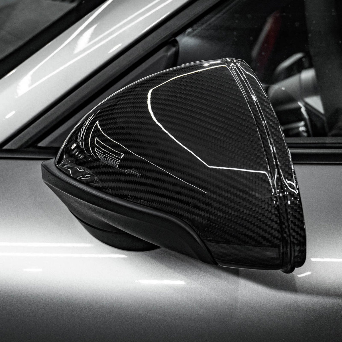 Karbonowe Nakładki na Lusterka Porsche 911 991 / 981 Boxster 13-16 – Styl OEM/Carbon Fiber