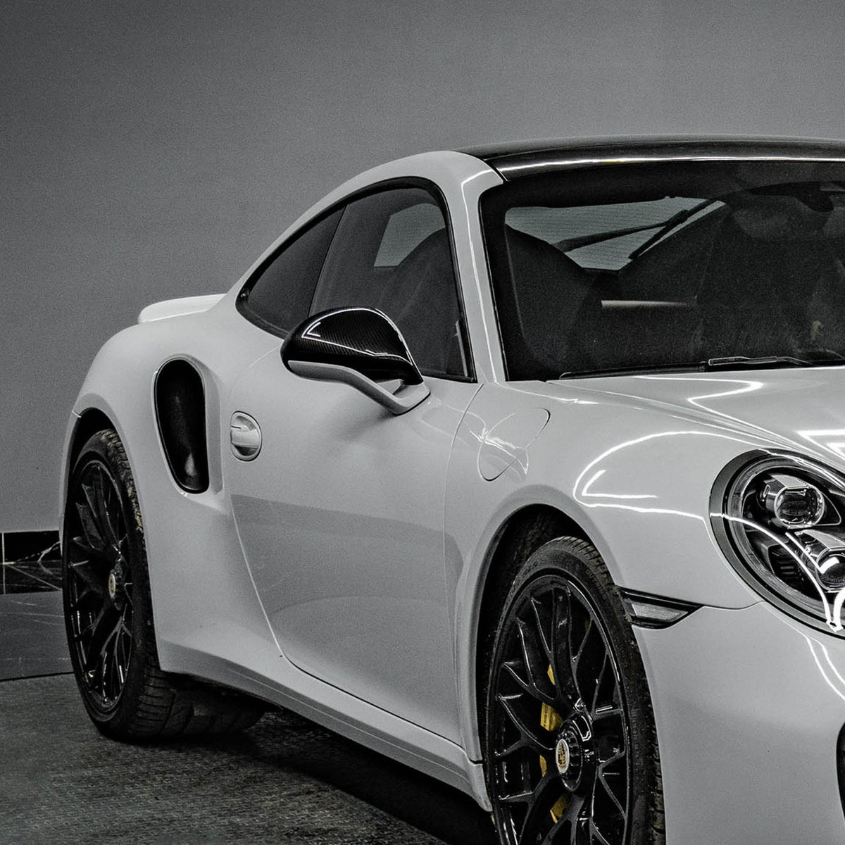 Karbonowe Nakładki na Lusterka Porsche 911 991 RS / 981 Boxster 13-16 – Styl OEM/Carbon Fiber