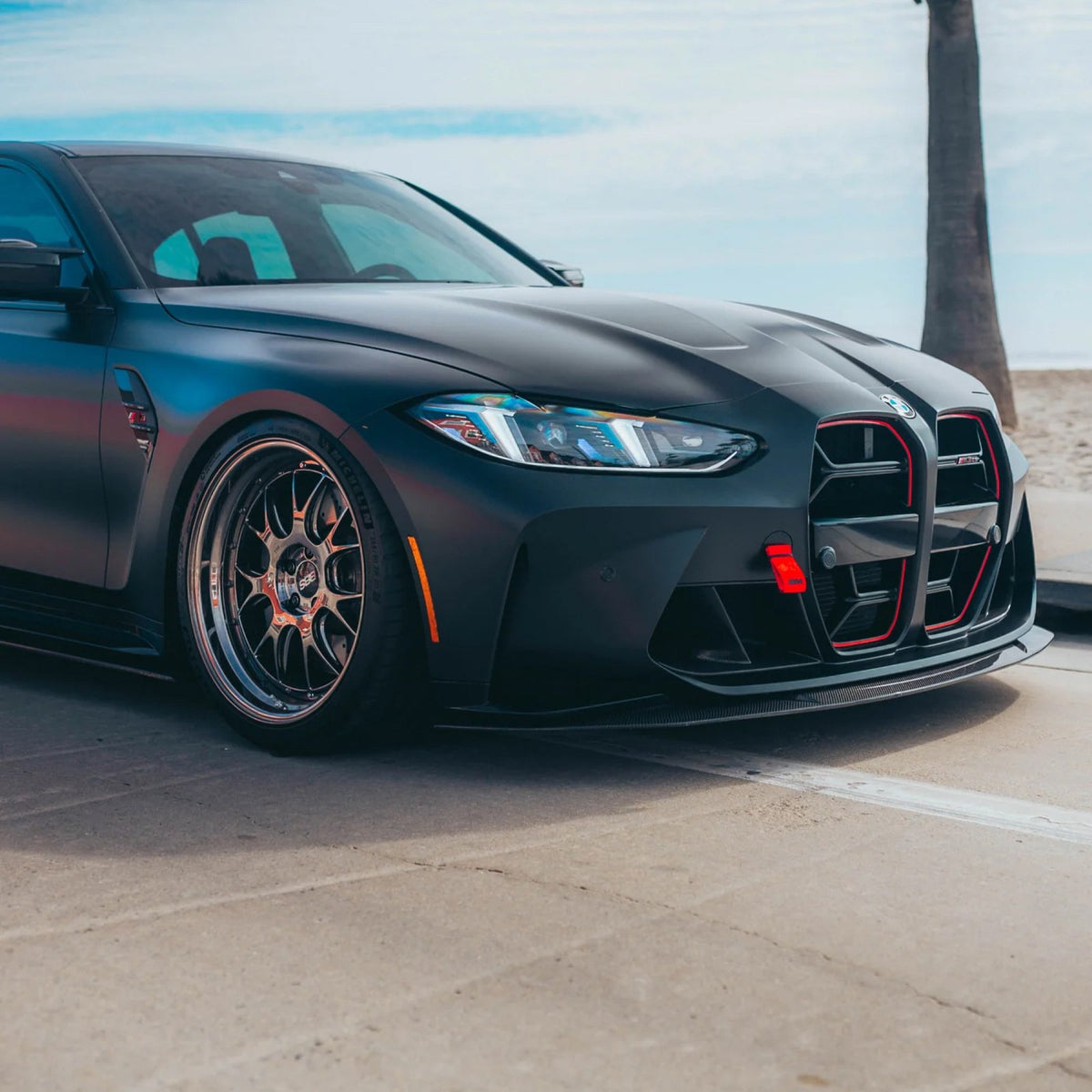 Lampy przednie LED do BMW G22 / G26 / M3 / M4 G80 / G82 – Snake Eyes Y+W DRL do LED