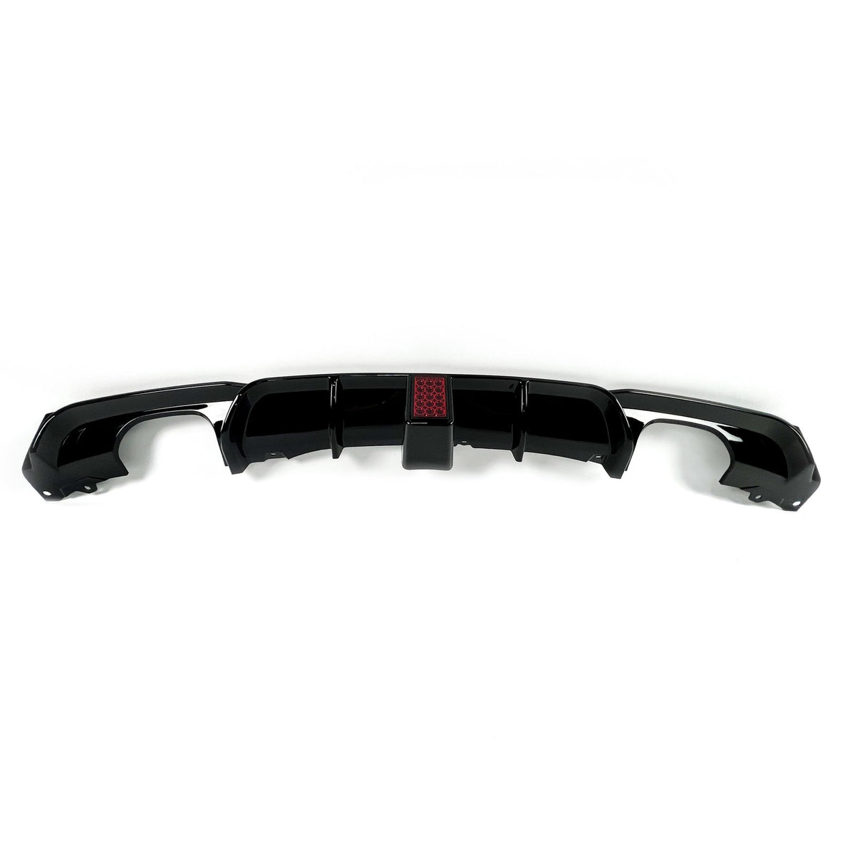 Dyfuzor Tylny BMW F30 / F31 LED M-Look Czarny Połysk (0-0) 2012-2019