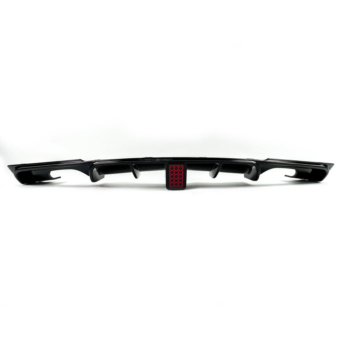 Dyfuzor Tylny BMW F30 / F31 LED M-Look Czarny Połysk (0-0) 2012-2019
