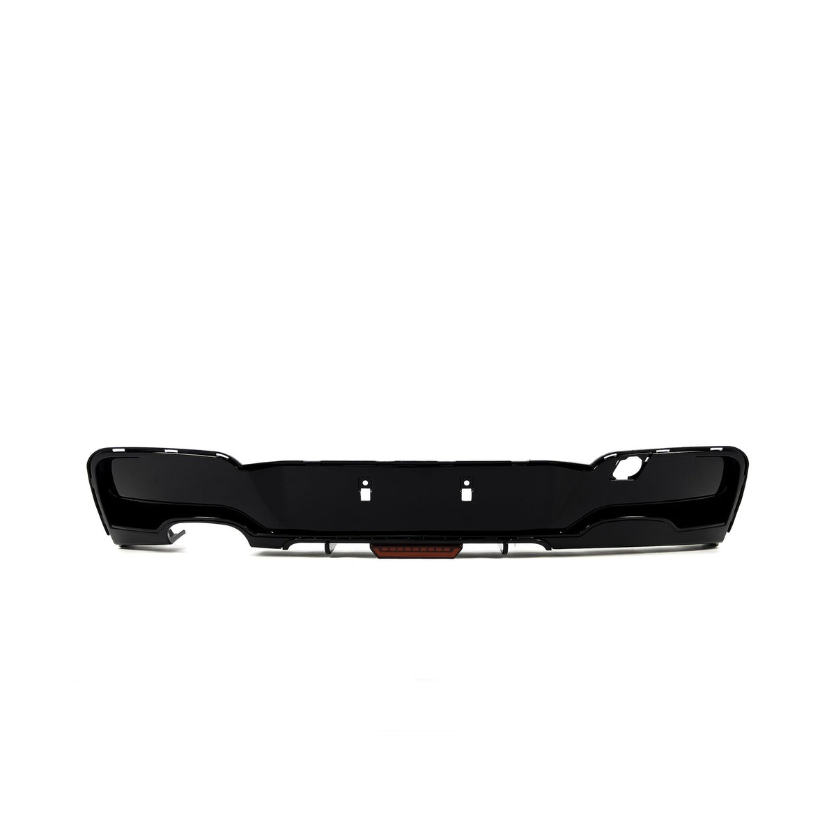 Dyfuzor Tylny BMW F20 / F21 (2011-2015) PRE-LCI LED Czarny Połysk (0--)