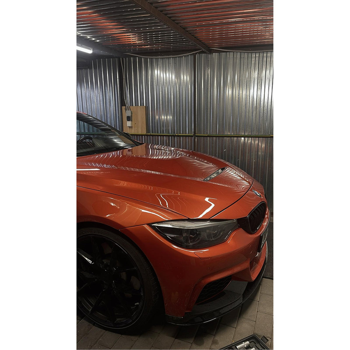 Maska Pokrywa Silnika Przednia Aluminiowa GTS Style do BMW F30/F31/F32/F33/F36