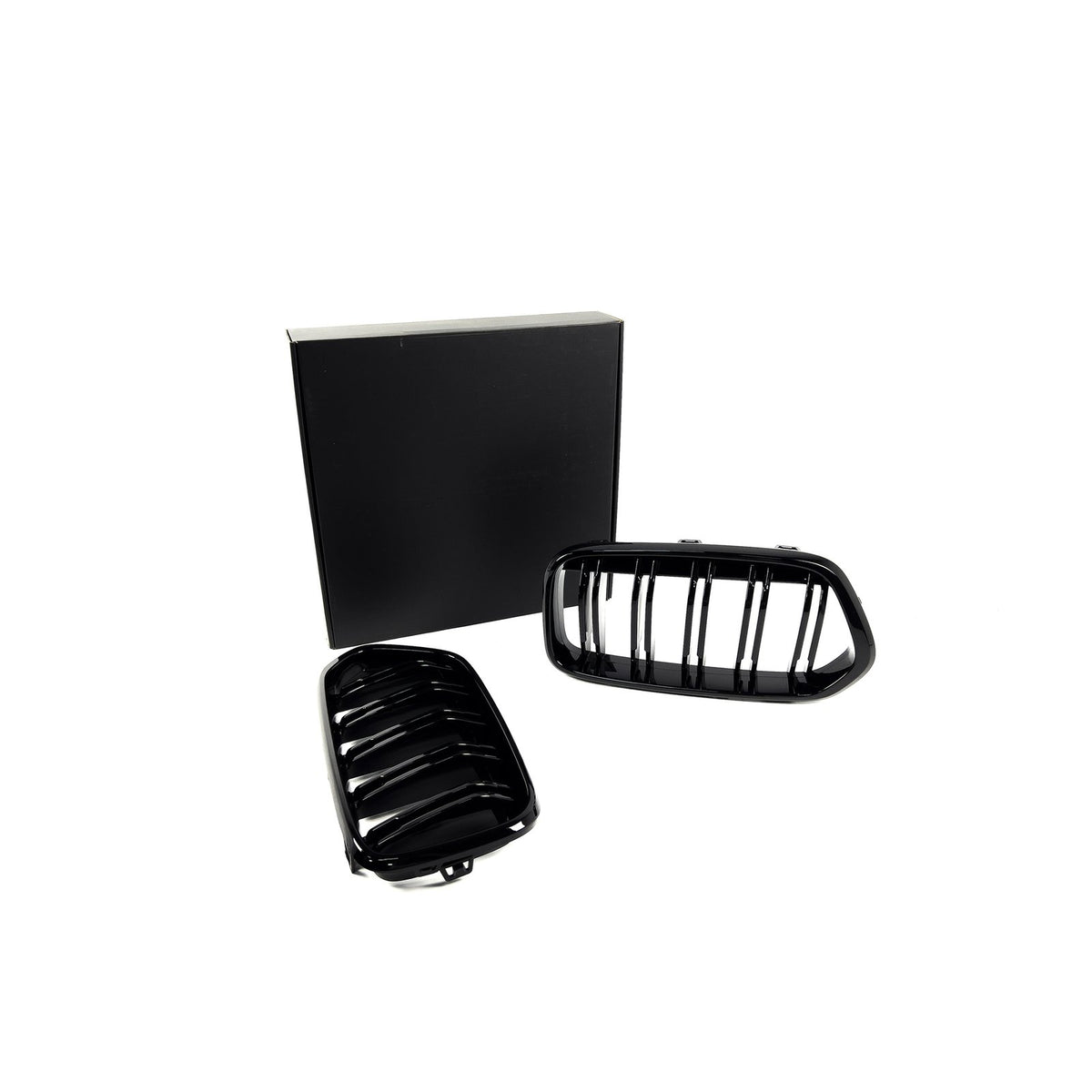 Atrapa Nerki Grill BMW X2 F39 (2017-2023) M-Style Czarny Połysk (Pre-LCI / LCI)