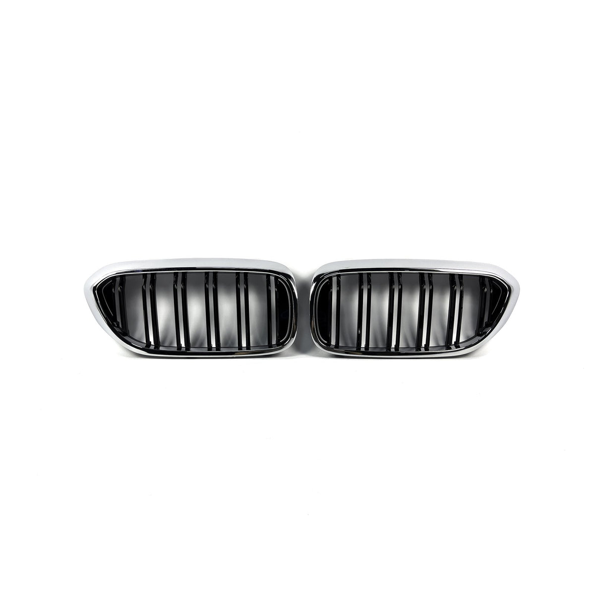 Atrapa Nerki Grill BMW G30 G31 (2017-2020) PRE-LCI | Czarny Połysk+Chrom M5-Style