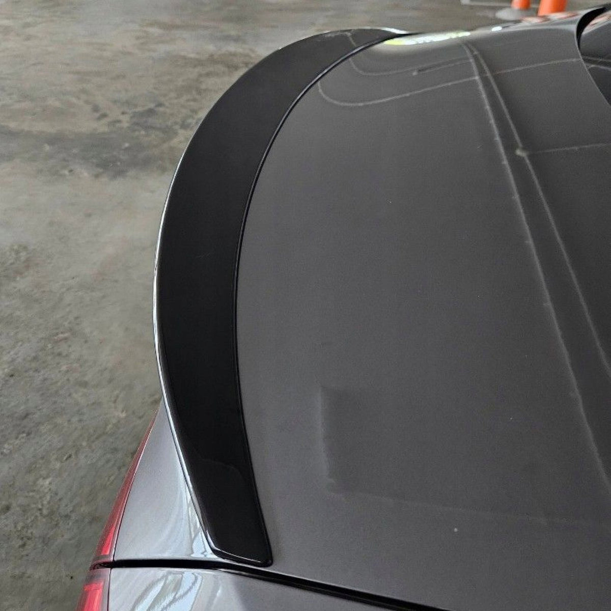 Spoiler Lotka Klapy Mercedes A-Class V177 Sedan (2018-ON) AMG-Style Czarny Połysk