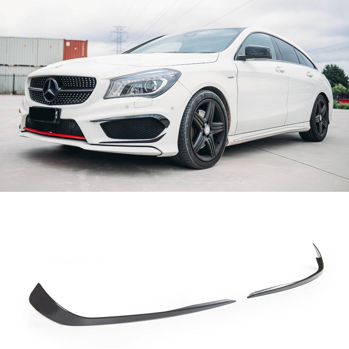 Canardy Dolne C117 X117 Sport Package & CLA45 AMG 2013-2019