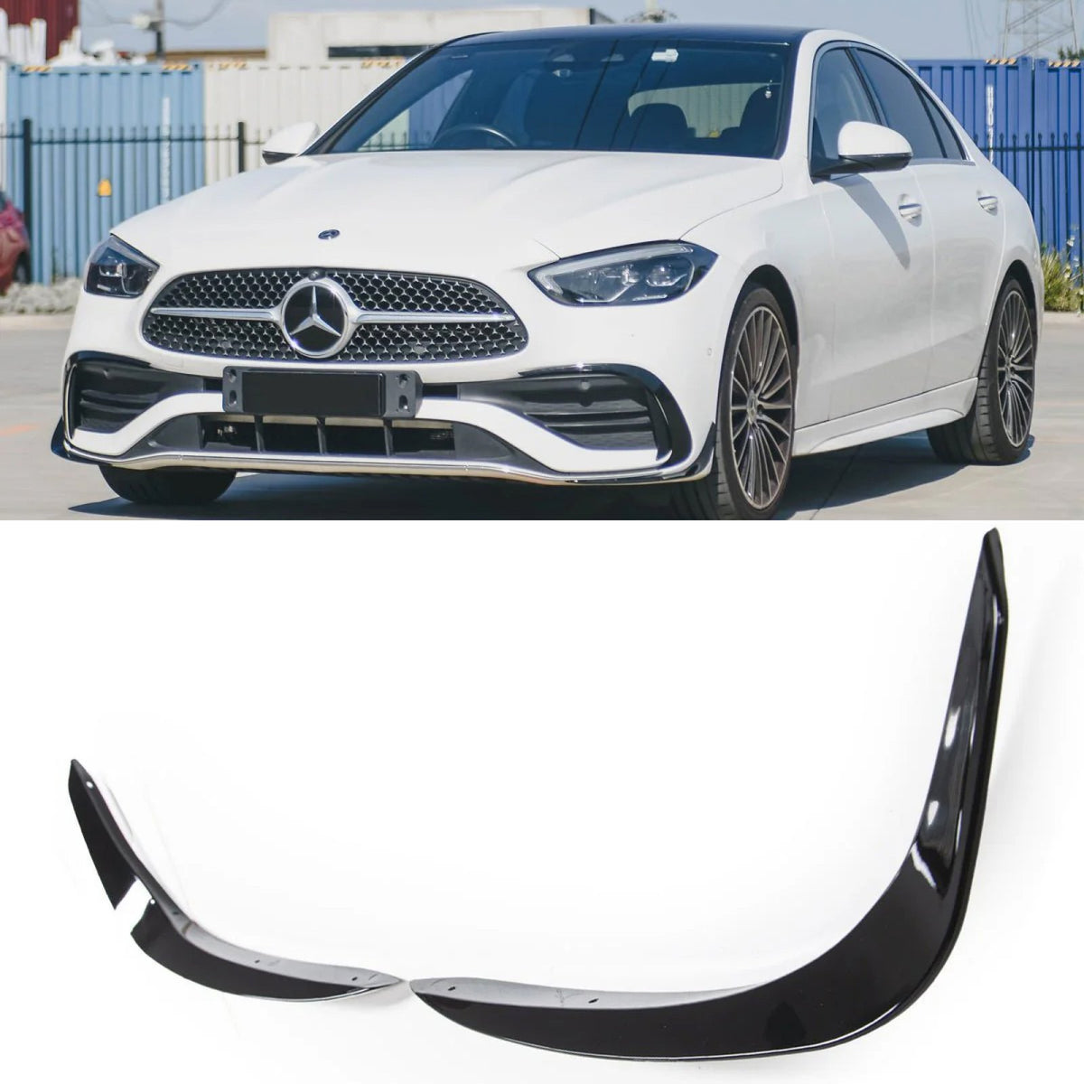 Canardy Dolne W206 63 Look C-Class W206 AMG / Sport & C43 C200/C300 22-25