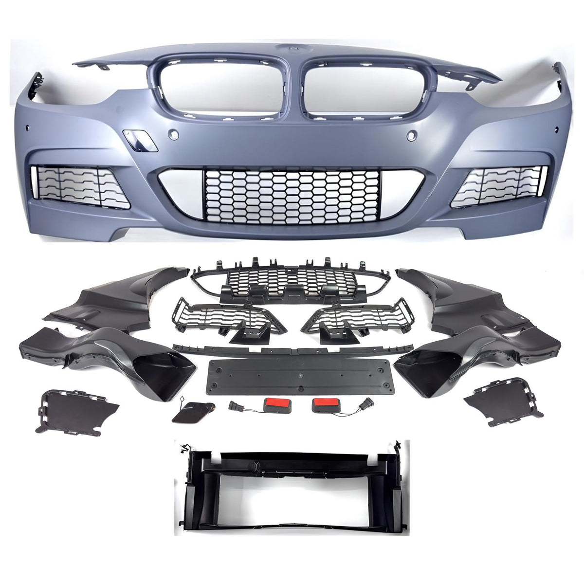 Zderzak przedni BMW Serii 3 F30 F31 M-Tech / M-Pakiet (PDC)