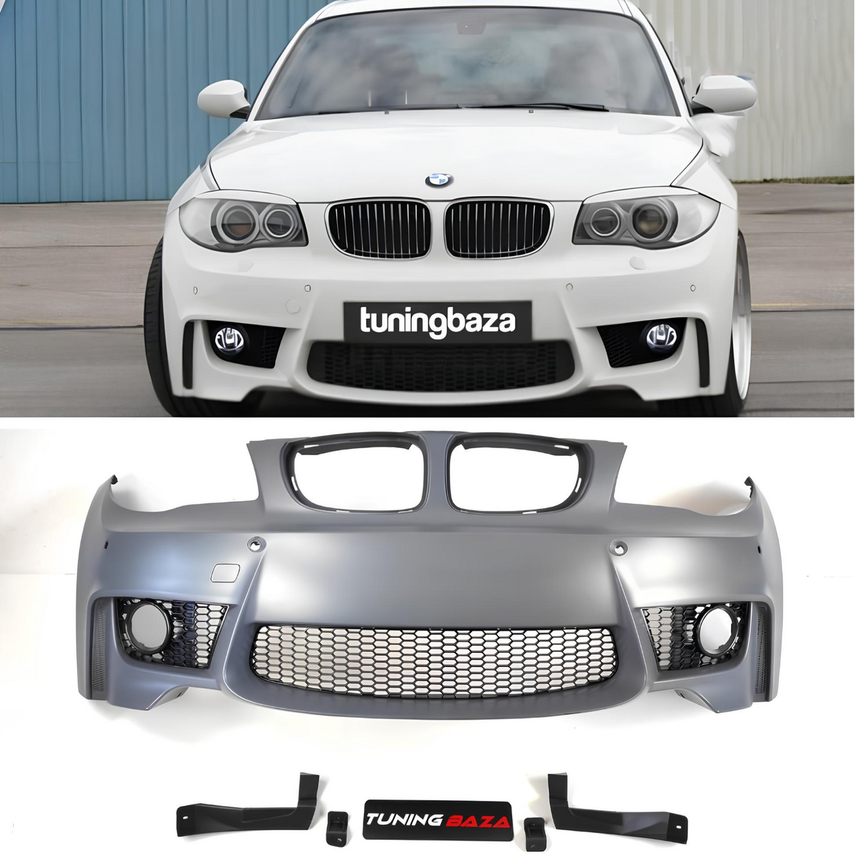 Zderzak przedni BMW Serii 1 E81/E82/E87/E88 1M Style