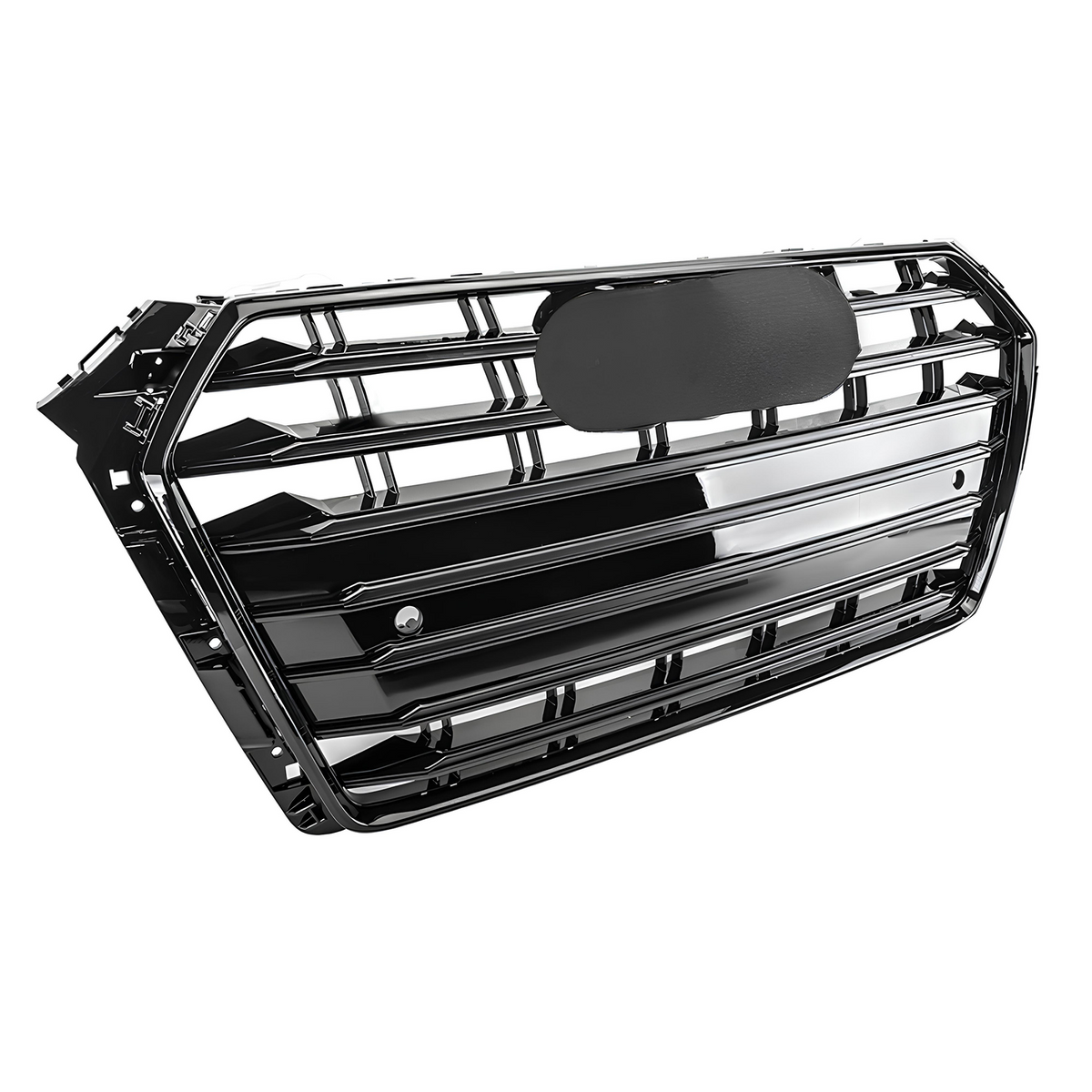 Atrapa Grill AUDI A4 B9 PRE-LIFT (2015–2019) S4 Style | Czarny połysk | 1:1 zamiennik