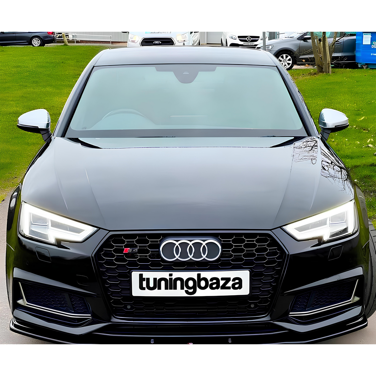 Nakładki Obudowa Lusterka Audi A4 B9 2017– Srebrne