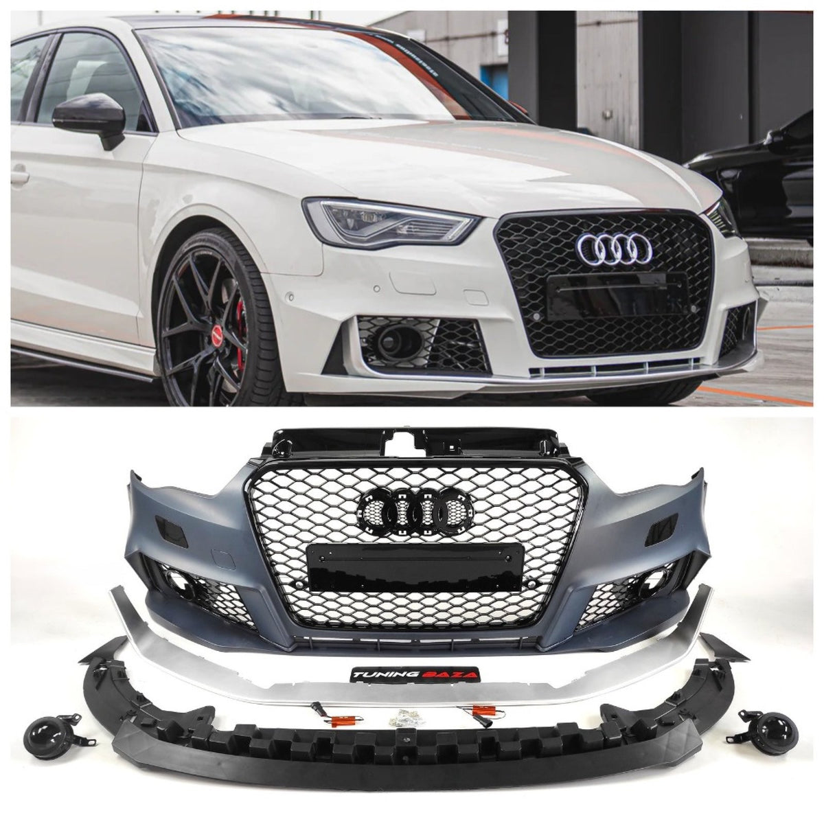Zderzak Przedni Audi A3 8V RS3 Style Sedan (2012–2015)