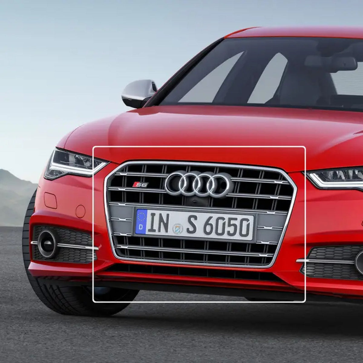 Atrapa Grill AUDI A6 C7.5 (2014–2018) LCI S6 Style Srebrny + Czarny Połysk | 1:1 zamiennik