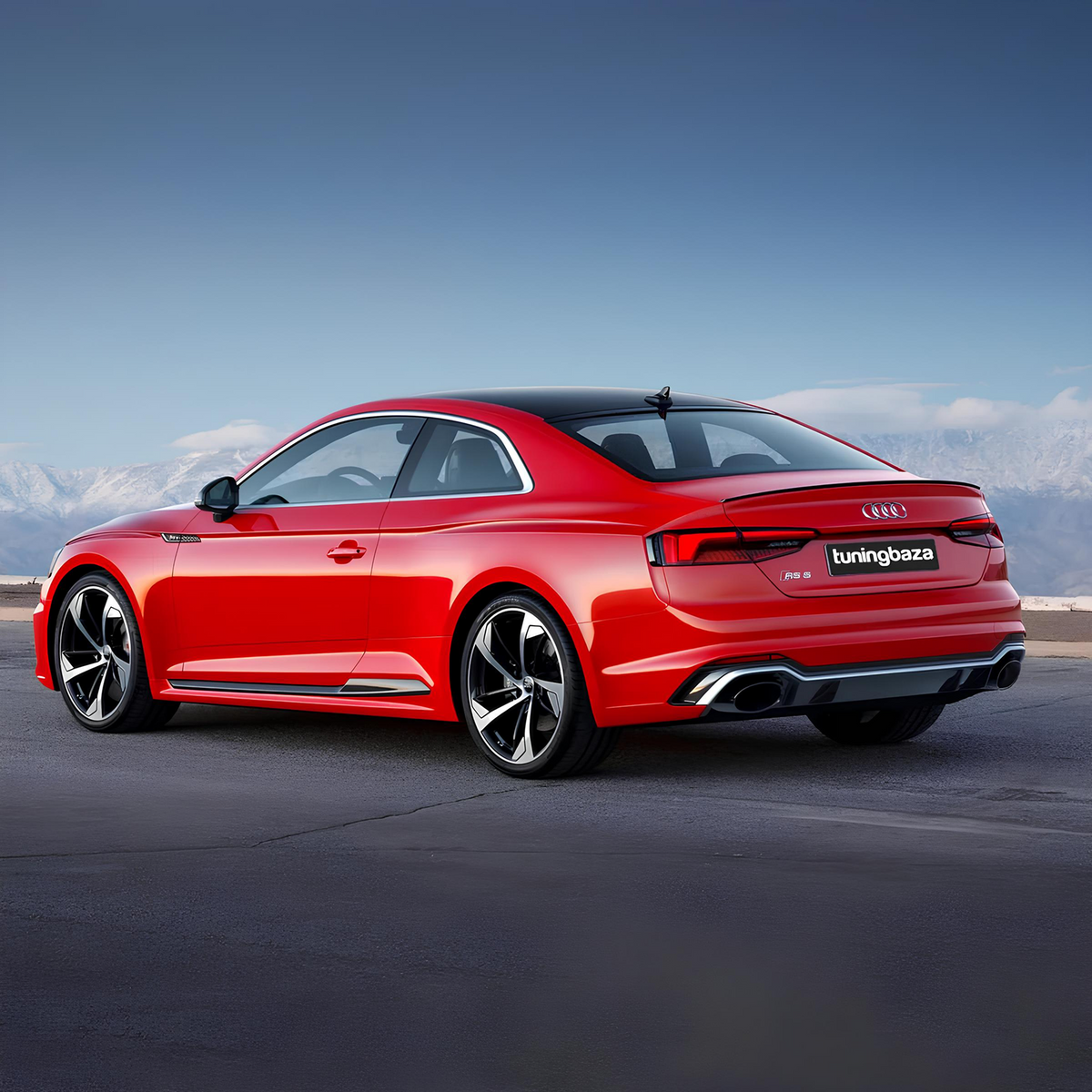 Tylny Zderzak Audi A5 F5 S5 RS5 Style Coupe/Cabriolet (2016–2020, 2D)