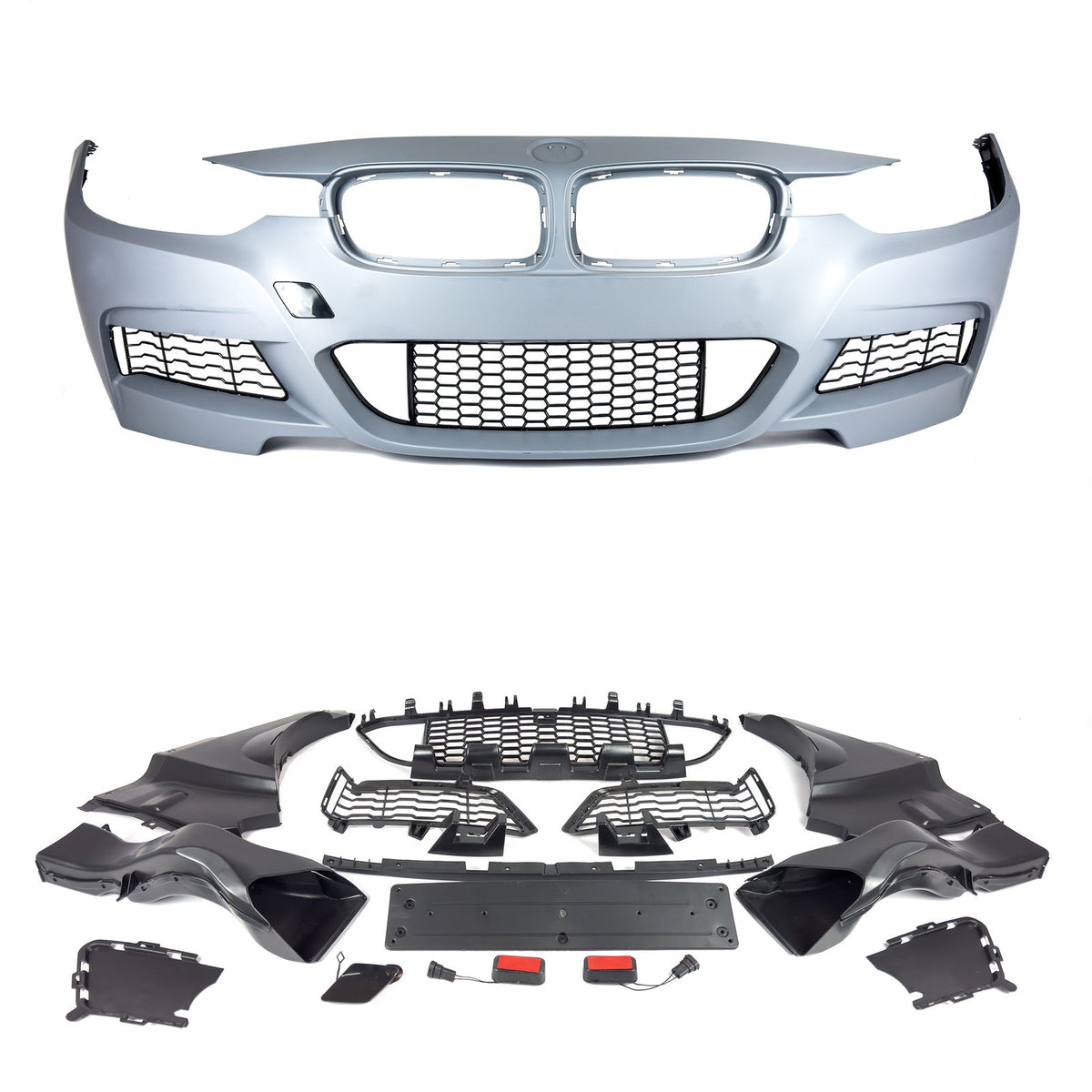 Zderzak Przedni BMW F30/F31 M-Tech – Bez PDC Bez Halogenów Bez Spryskiwaczy