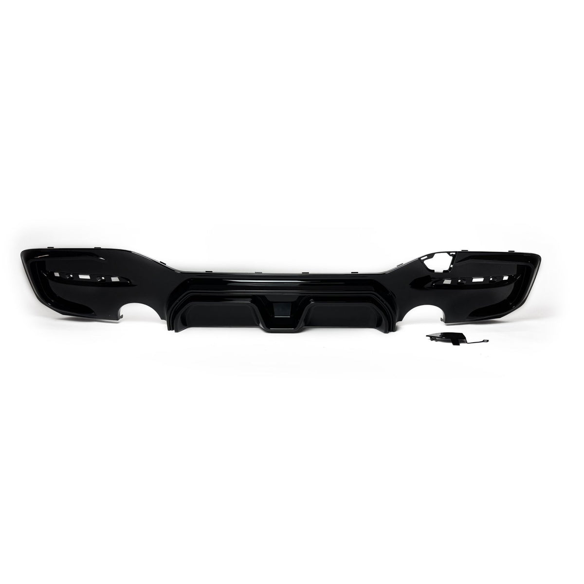 Dyfuzor Tylny BMW F20/F21 LCI CS Style Czarny Połysk (2015–2019) 0--0