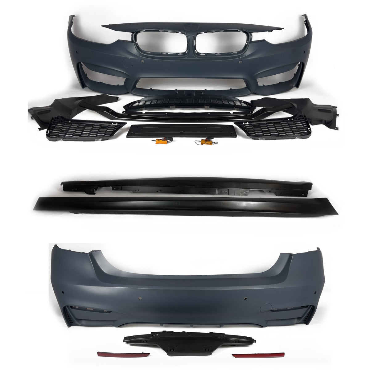 Bodykit BMW F30 M3 Style – Zderzaki + Progi