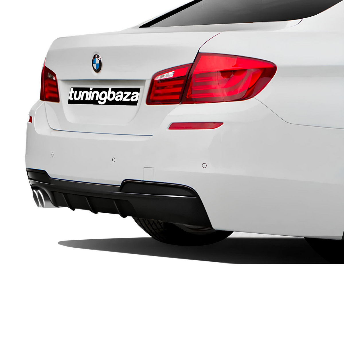 Dyfuzor Tylny BMW F10 / F11 M-Performance Czarny Połysk (2010–2017) 00-