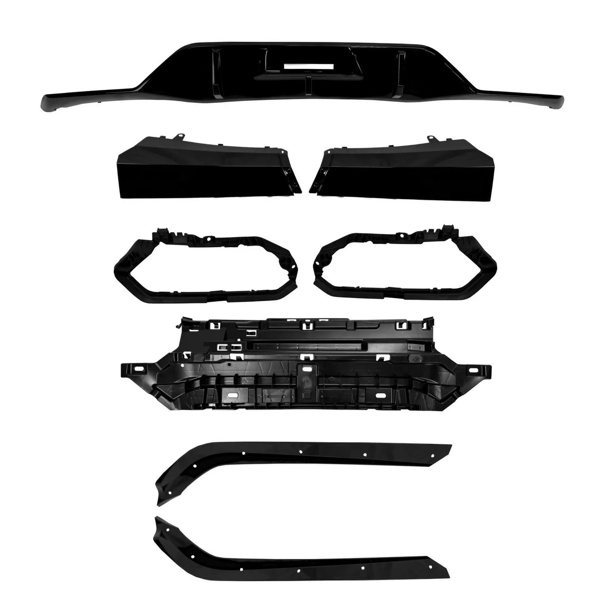 Black Knight Aero Kit dla BMW Serii 7 G70 LCI (2022+) – Pakiet Sportowy Czarny połysk