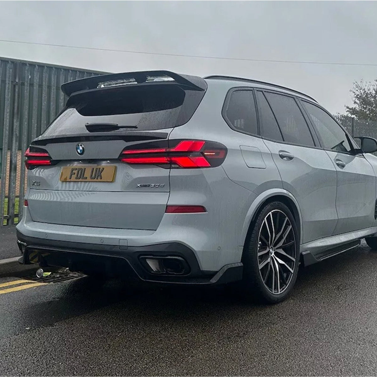 Aerokit (Zestaw dokładek) BMW X5 G05 LCI M-Performance Style Czarny Połysk (2023–2025)