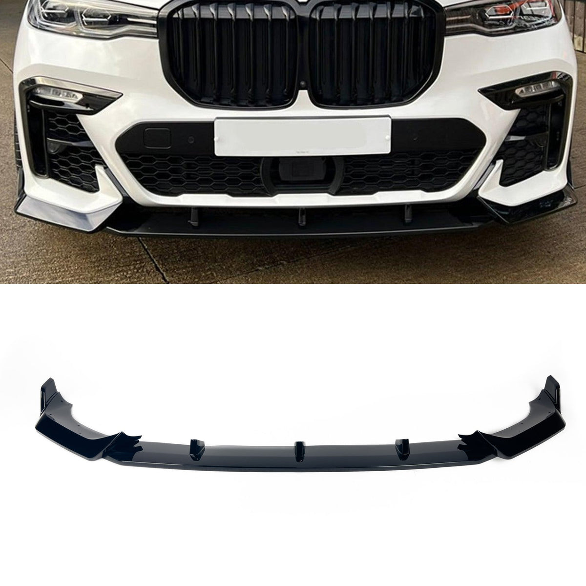 Aerokit (Zestaw dokładek) BMW X7 G07 2019–2022 M-Performance Style Czarny Połysk