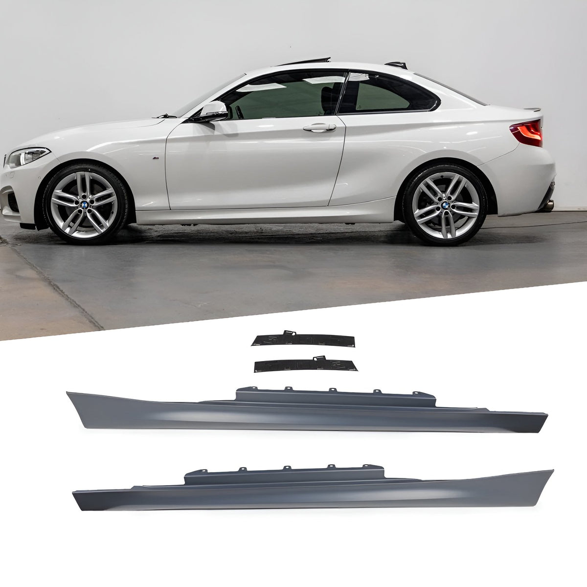 Bodykit do BMW F22 – Zderzak przód, tył, progi – M-Pakiet
