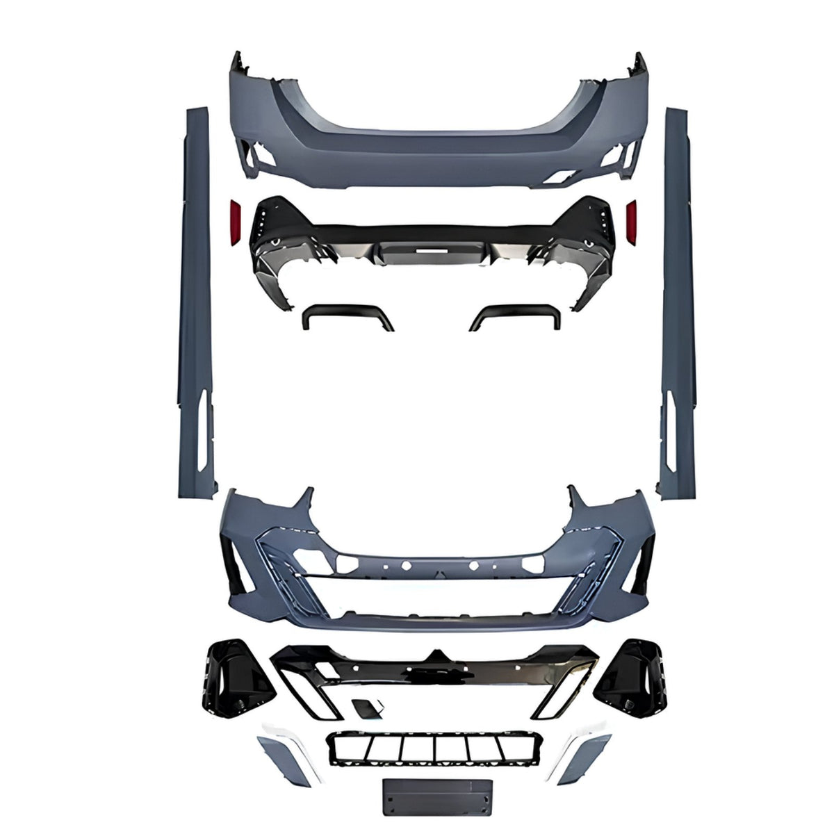 Body Kit BMW Serii 5 G60 M-Tech (2023+) – Zderzak Przód + Tył + Progi + Dyfuzor