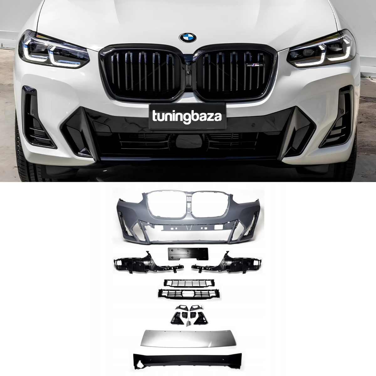 Zderzak Przedni BMW X3 G01 / X4 G02 LCI (2021–2024) M-Performance