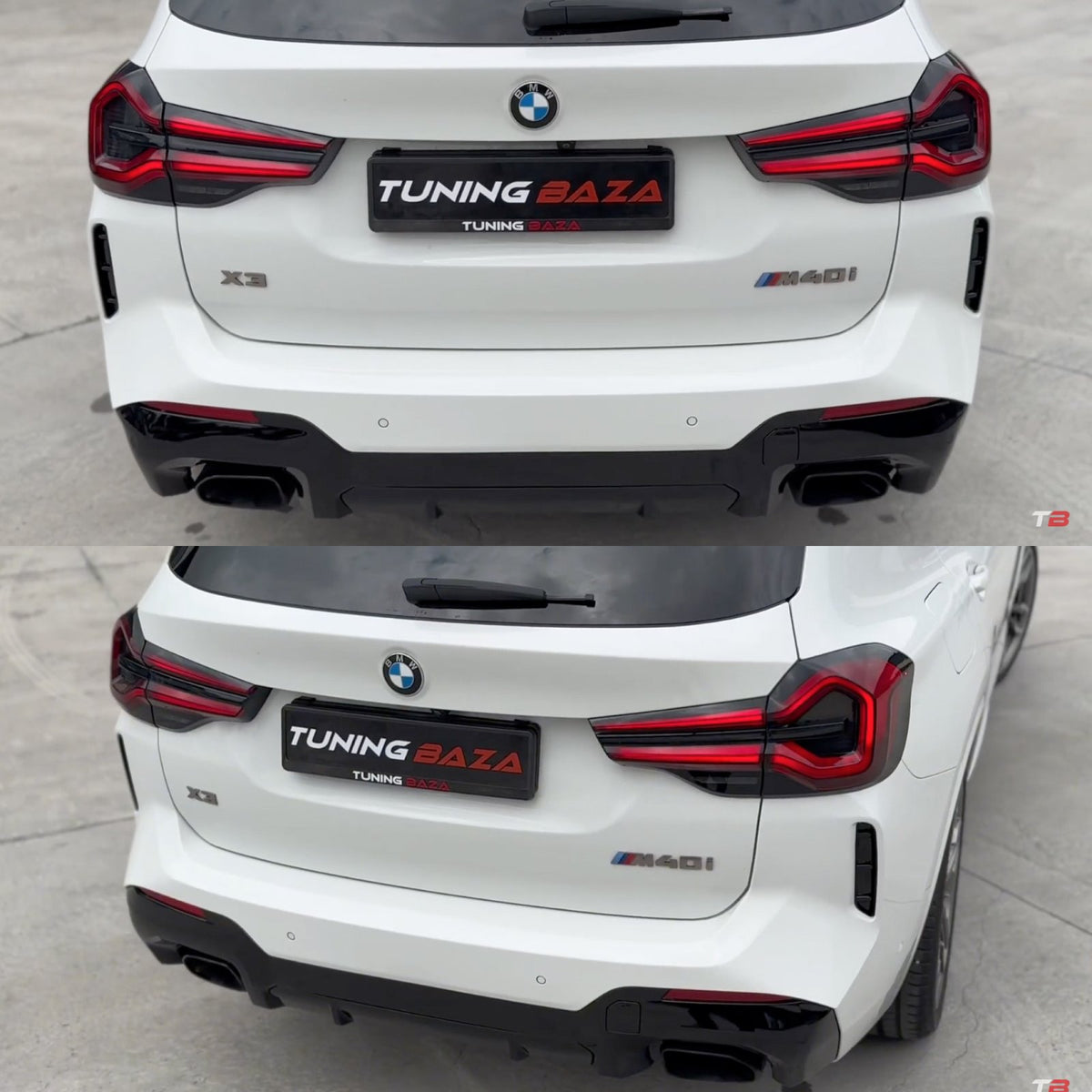 Bodykit BMW X3 G01 LCI (2021–2024) – Konwersja z wersji standardowej na M-Tech