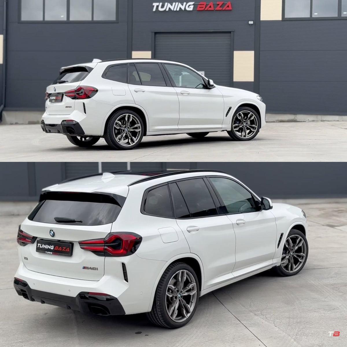 Bodykit BMW X3 G01 LCI (2021–2024) – Konwersja z wersji standardowej na M-Tech