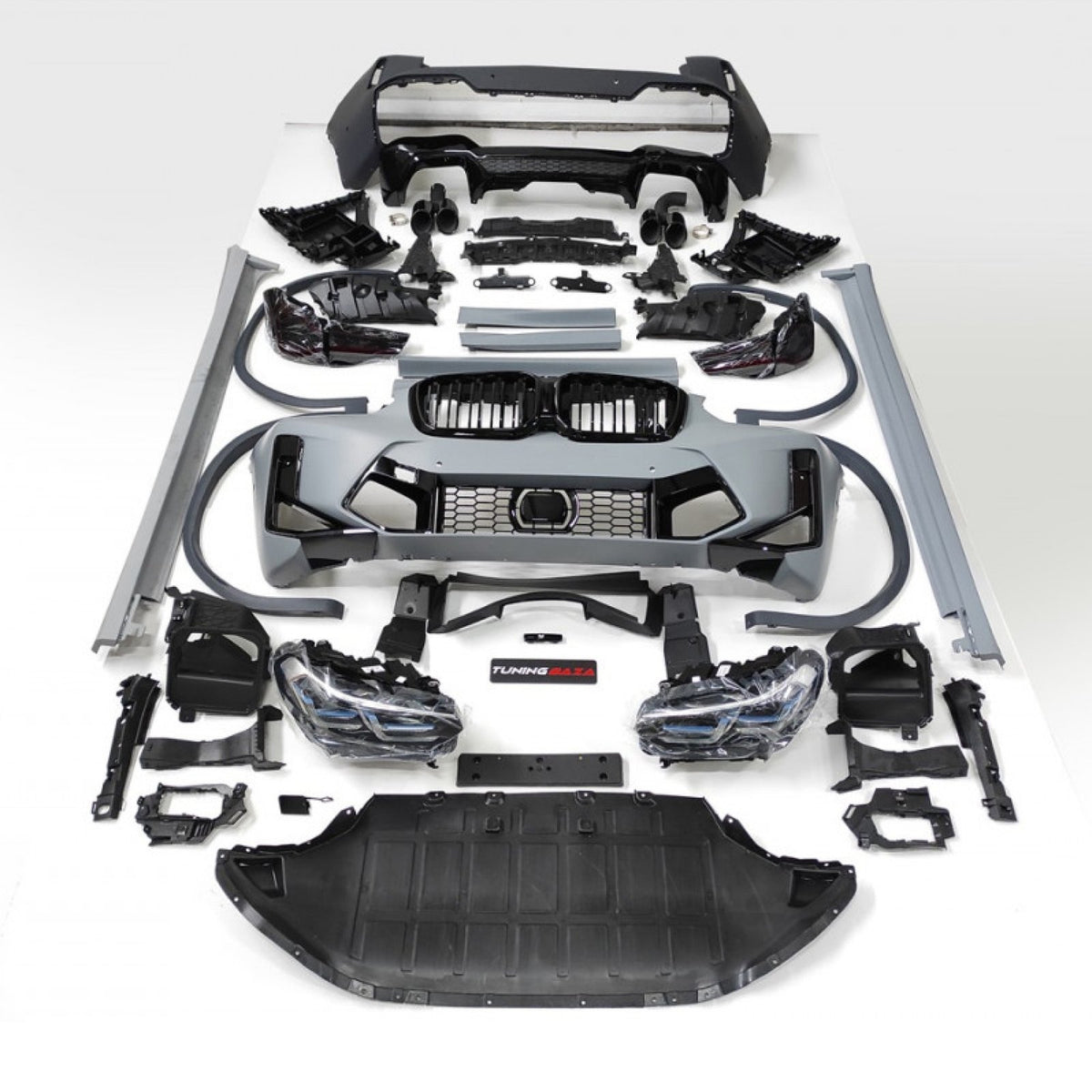 Bodykit BMW X3 G01 18-20 X3M F97 Look + Lampy Przód/Tył + Końcówki Wydechu