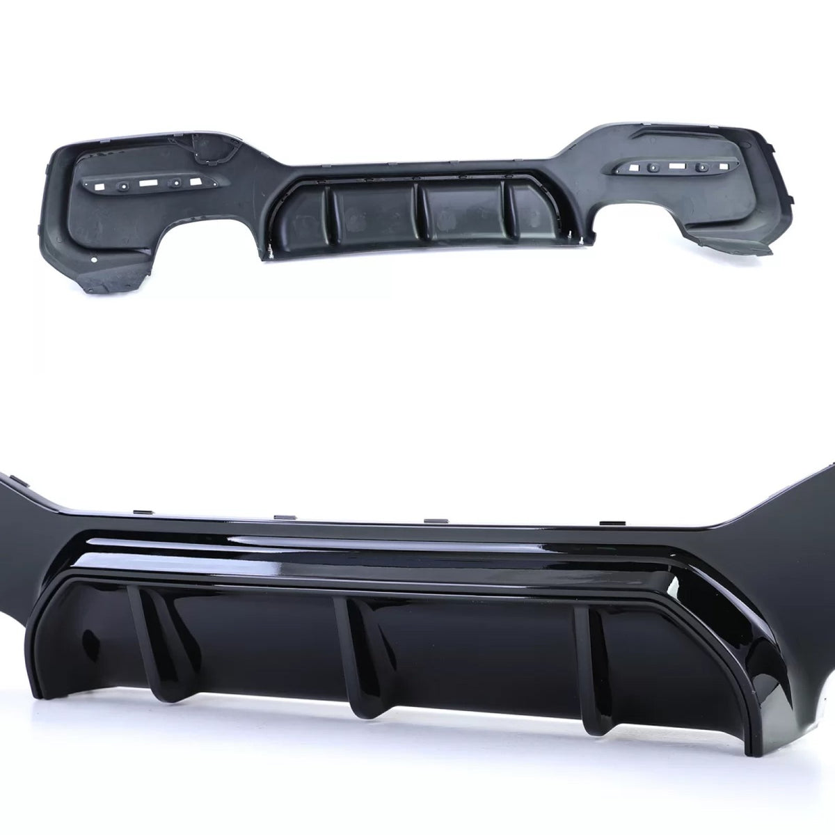 Dyfuzor Tylny BMW F20 / F21 LCI (2015–2019) MP Style 00-00 Czarny Połysk