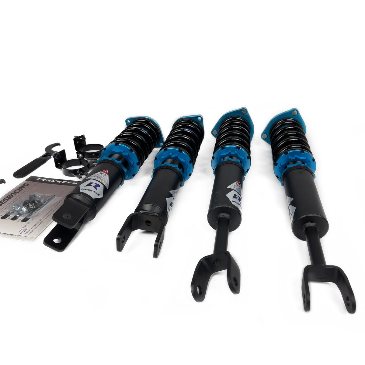 LINESRACING zestaw regulowanych coiloverów full-tap do Nissan 350Z Z33 03-08 / Infiniti G35 03-06 Integrated type